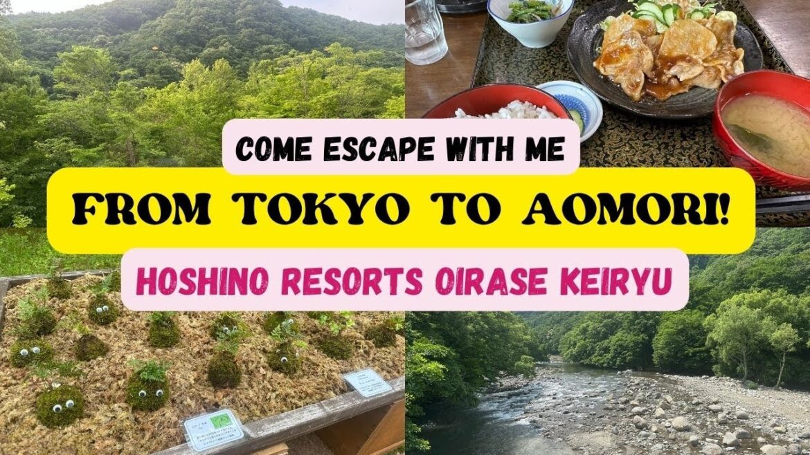 Best summer onsen in Japan?!? Escape Tokyo and enjoy nature at Hoshino Resorts Oirase Keiryu Hotel