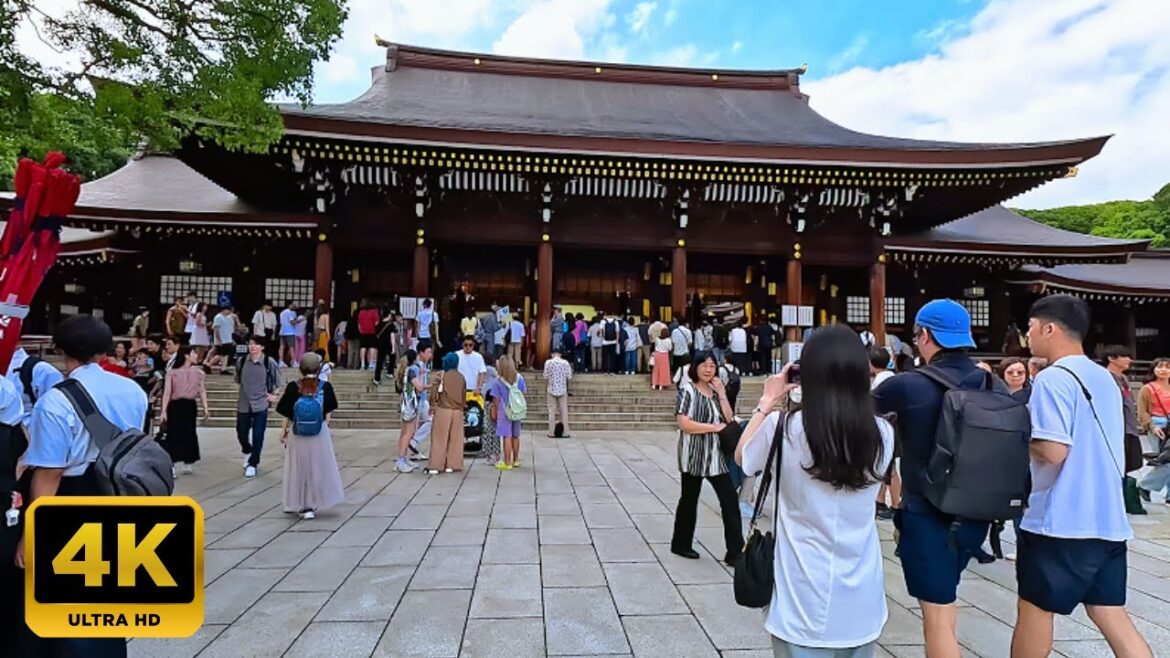 Walking Tour at Meiji Shrine (Meiji Jingu) – Tokyo Japan Walking Tour at Meiji Shrine (Meiji Jingu) - Tokyo Japan