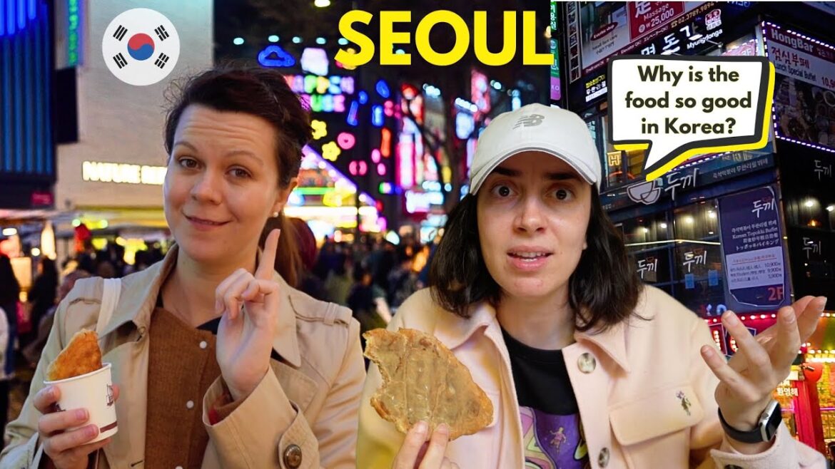 Day 2 in Seoul, South Korea (first time in Asia) | food, history and impressions travel vlog