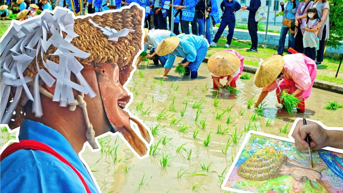 Rice Paddy God of the Shrine Dance Ceremony in Kagoshima, Japan. Tour and Do A Watercolor Painting! Rice Paddy God of the Shrine Dance Ceremony in Kagoshima, Japan. Tour and Do A Watercolor Painting!