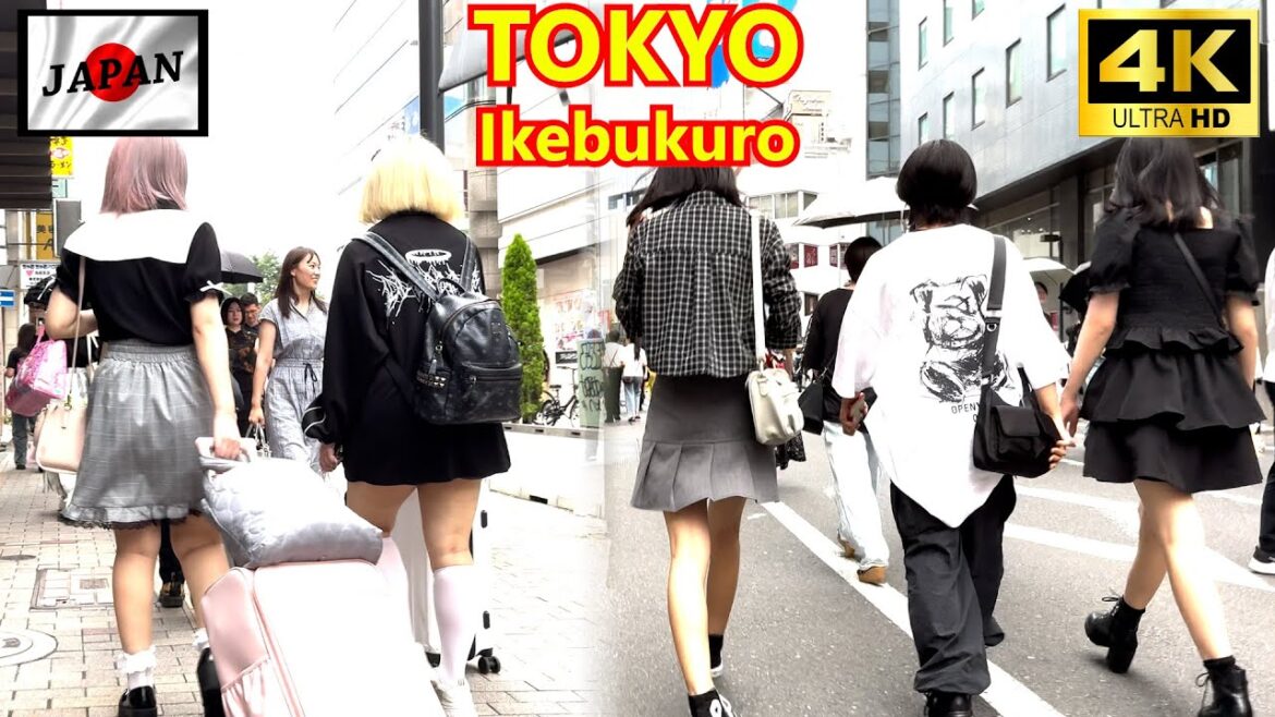 4K Japan Walking Tour | Ikebukuro Station in Tokyo on July 13, 2024