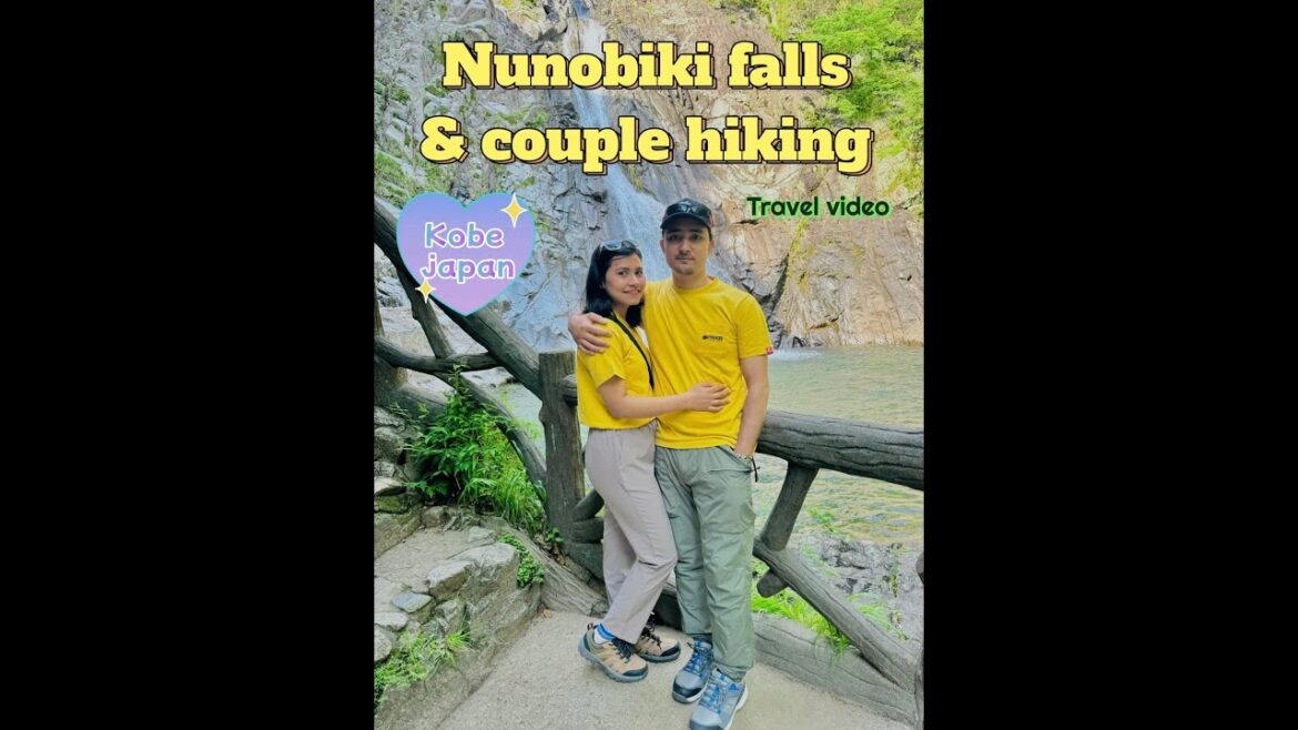 Nunobiki waterfalls in KOBE and Couple Hiking #Couple #Travel Nunobiki waterfalls in KOBE and Couple Hiking #Couple #Travel