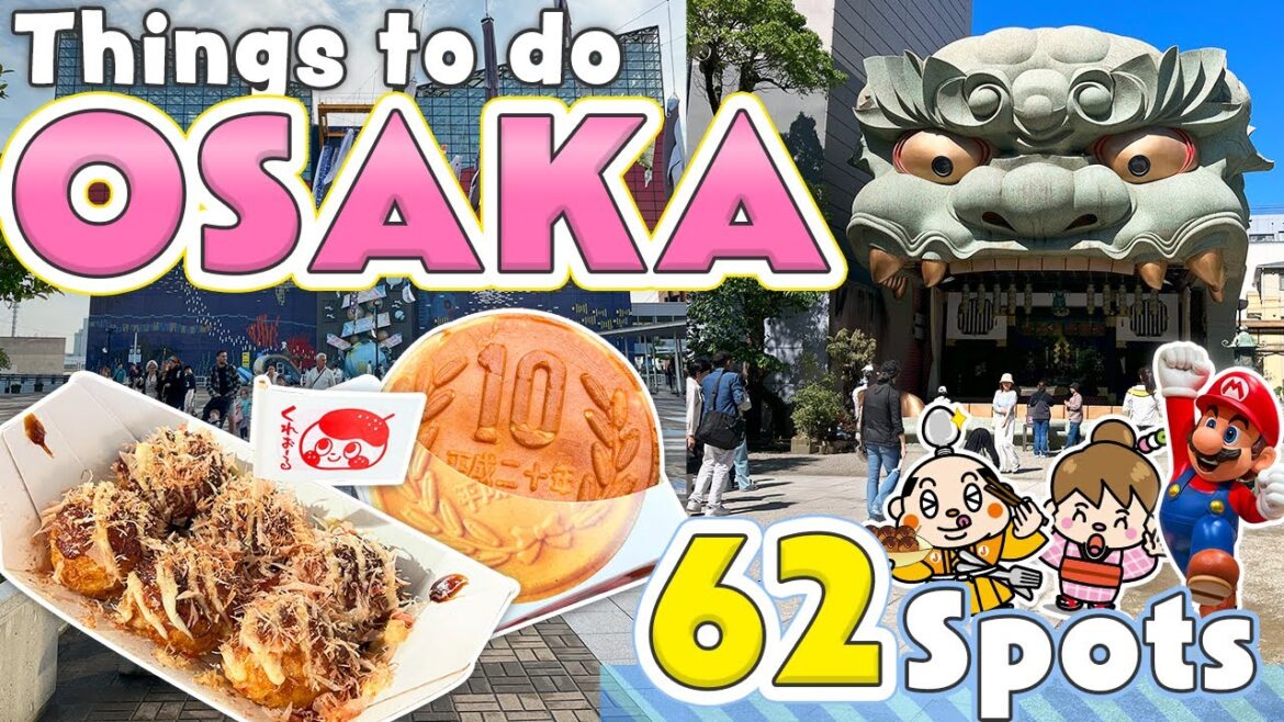 Things to do in Osaka Japan / Street Food / Japan Travel Guide for First-Time Travelers Things to do in Osaka Japan / Street Food / Japan Travel Guide for First-Time Travelers