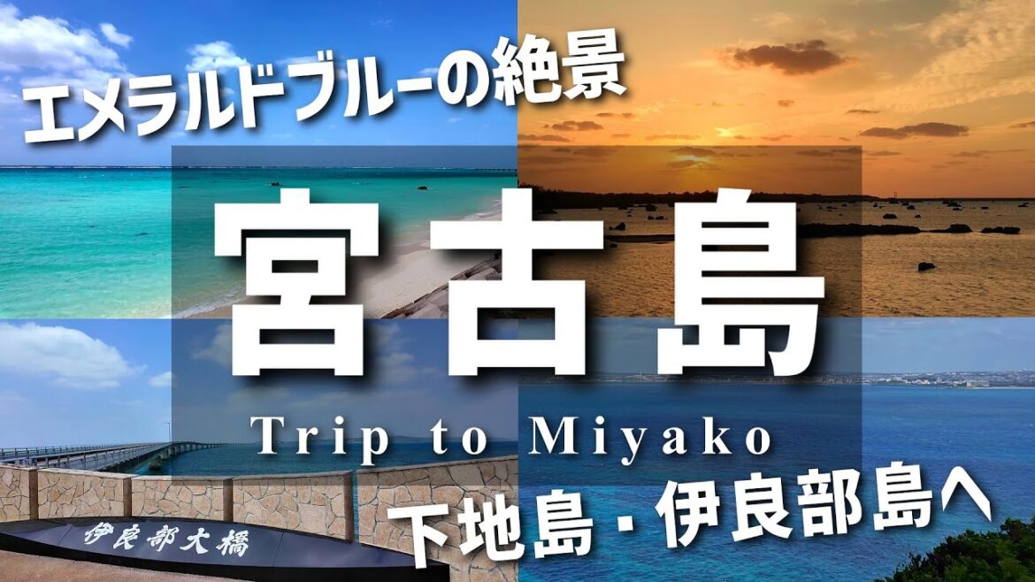 【宮古ブルー】初めての宮古島一人旅/Miyako(Shimoji Irabu) Trip【絶景】