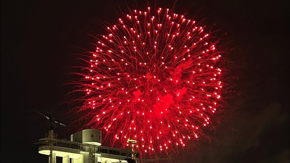 Japan's Summer Fireworks || Hanabi 2024 || Nagoya Port