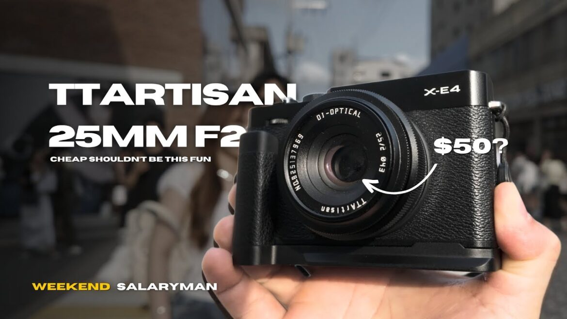 The Cheapest Fuji X-Mount Lens = Possibly The Most Fun || TTArtisan 25mm F2 Review