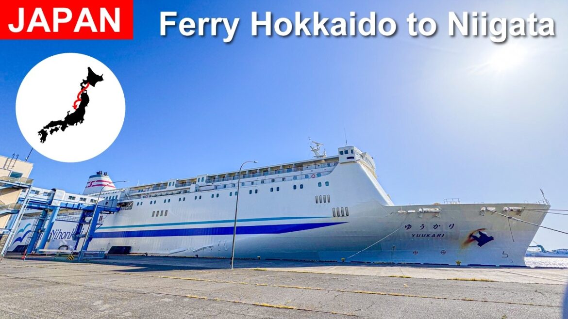 JAPAN’S Overnight Ferry For 20 Hours - Hokkaido to Niigata