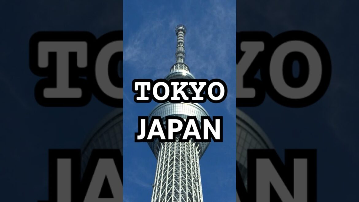 Tokyo is the Best City in the WORLD.