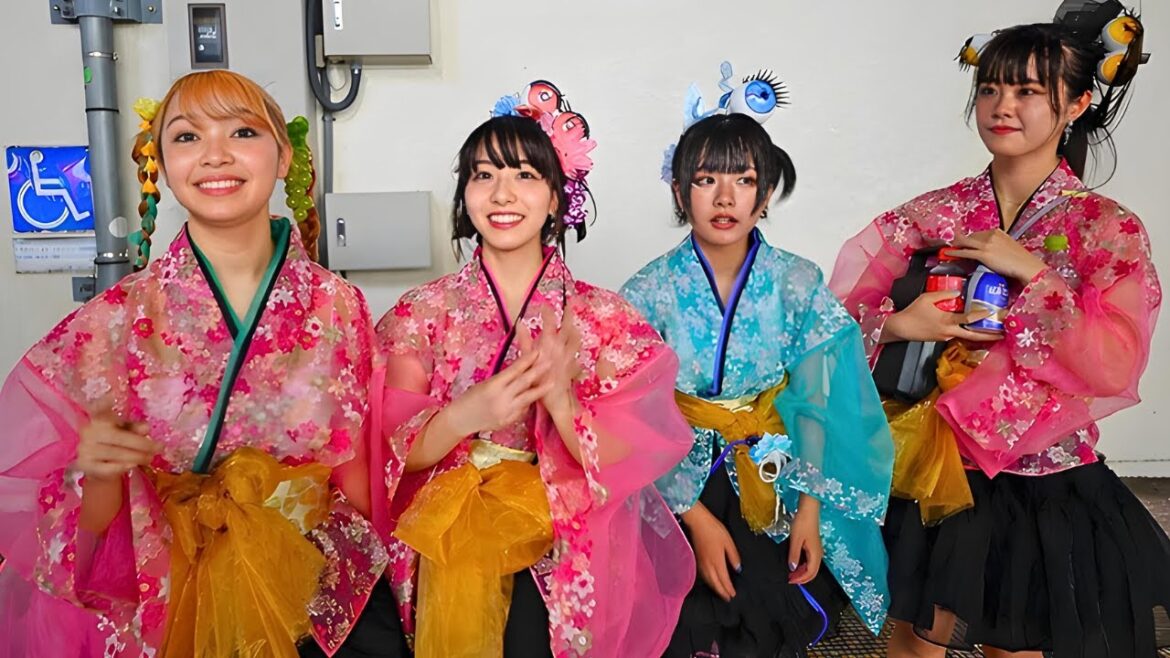 Unexpected Encounter with Cute Idols in Yokohama, Japan