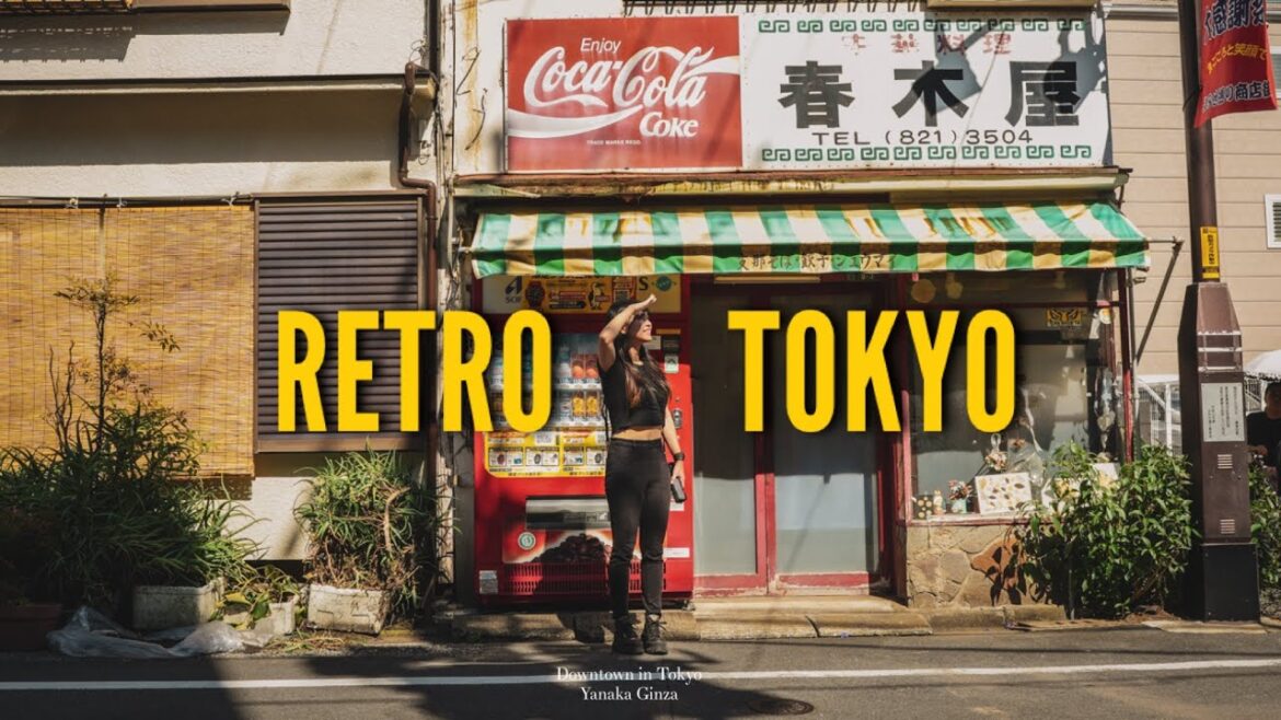 SUB)  Exploring Old Downtown Tokyo | Retro Streets and Hidden Gems | Yanaka Ginza Cinematic Vlog |