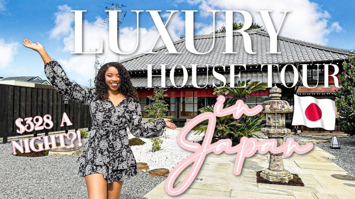 Luxury JAPANESE HOUSE TOUR $328 a Night ☆ 伝統的な家屋の見学