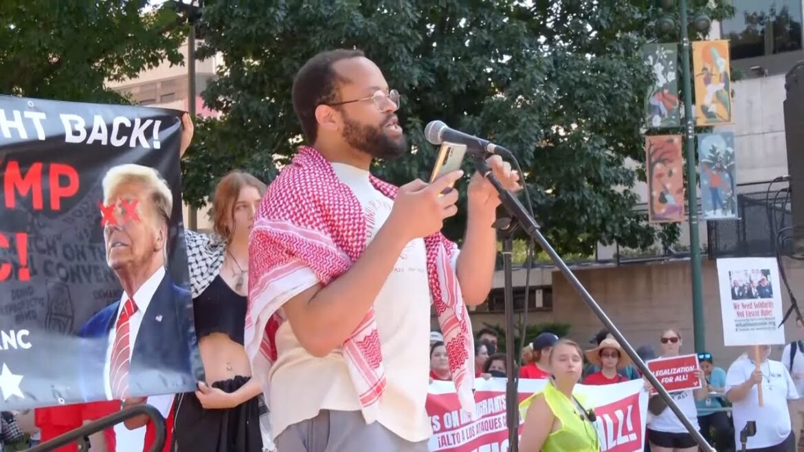 Protest in Milwaukee ahead of Republican National Convention Protest in Milwaukee ahead of Republican National Convention