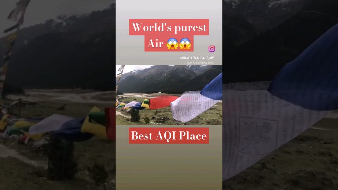 This place has World’s cleanest air| Best AQI #shorts This place has World's cleanest air| Best AQI #shorts