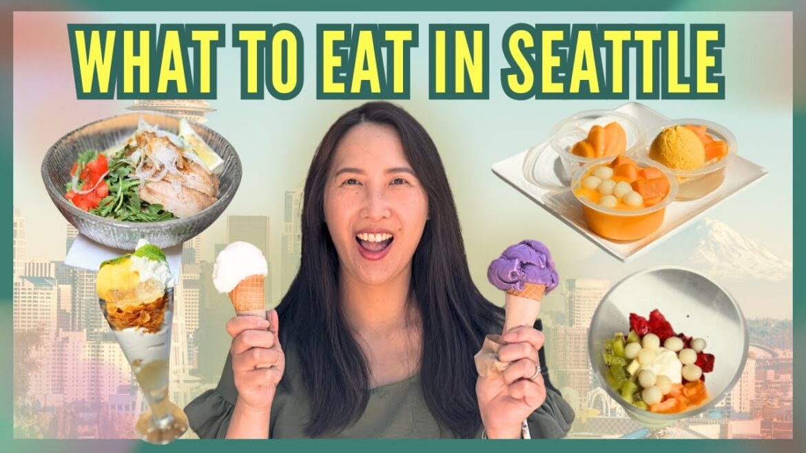 What To Eat in Seattle! Summer and Desserts Edition