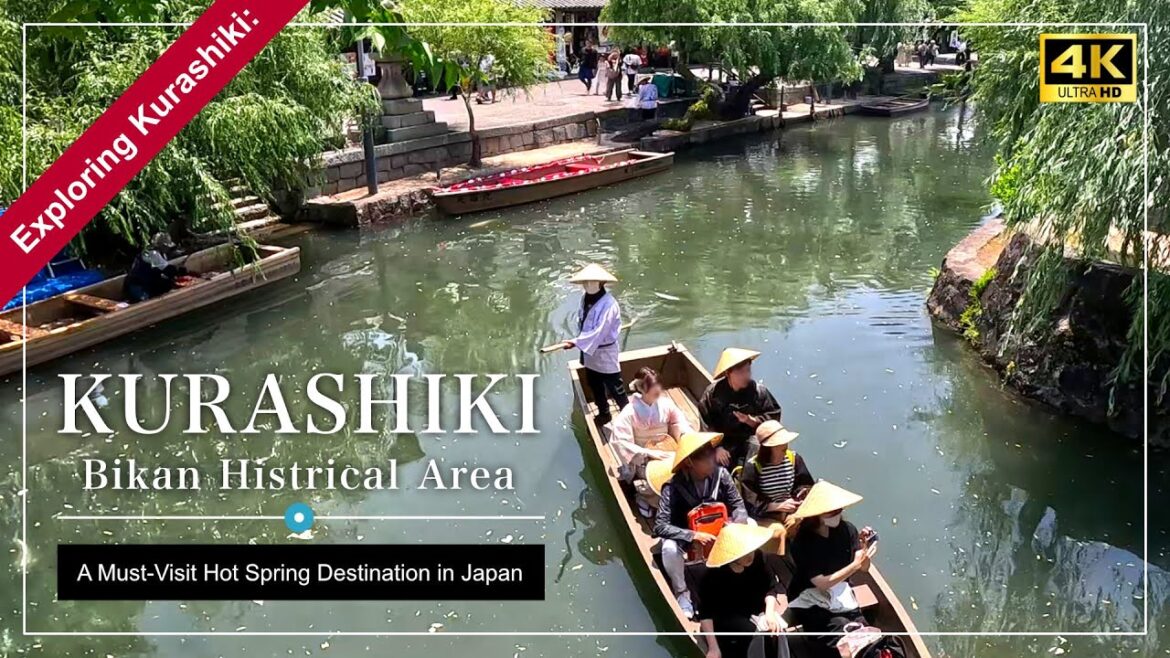 Walking in Kurashiki, Japan in 4K