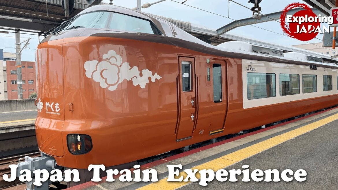 “Train Vlog”Shinkansen to Yakumo!Taking Train through Shin-Kobe to Izumo-Shi sta.