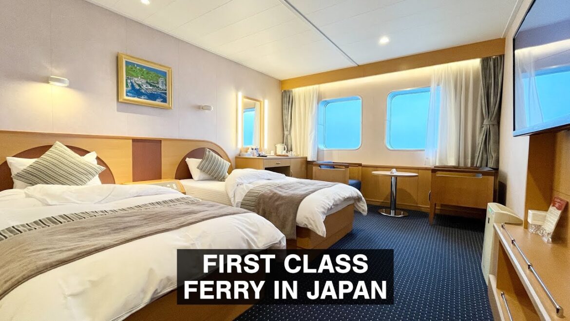 First Class Suite on Japan’s Cute Ferry | Shinmoji to Osaka First Class Suite on Japan's Cute Ferry | Shinmoji to Osaka
