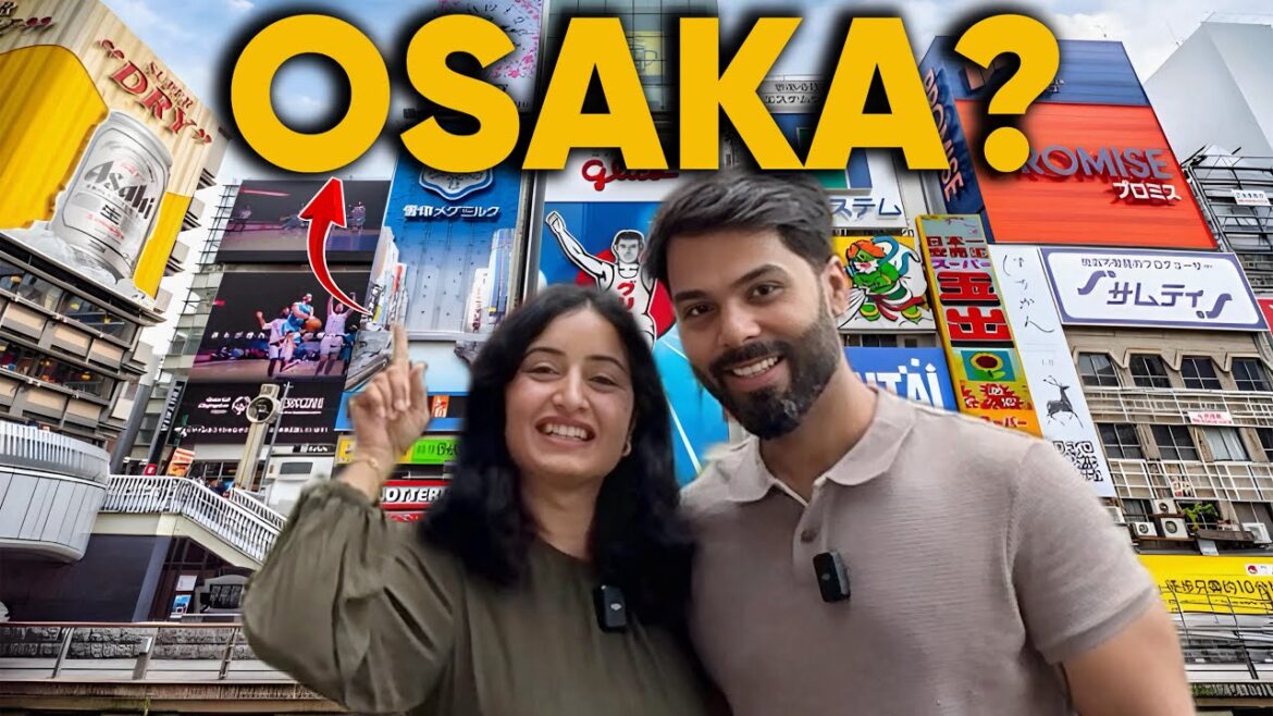 Our First Day in Osaka, JAPAN 🇯🇵 (Better than Tokyo?)