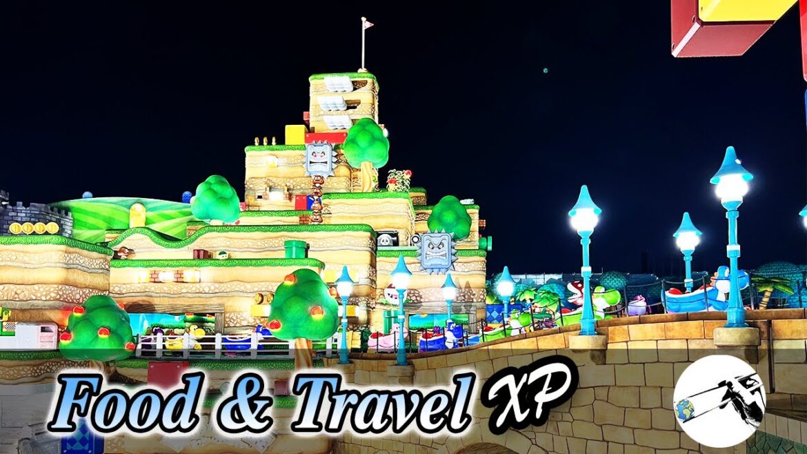 Epic Adventure at Super Nintendo World in Osaka! 🌟 Full Tour & Insider Tips! 4K | Food & Travel XP