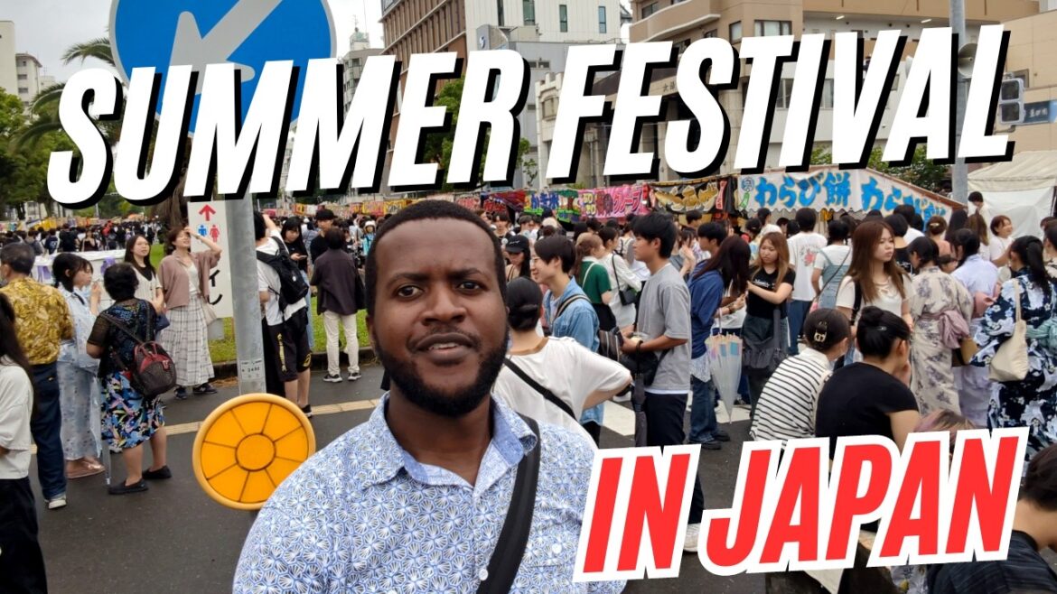 Summer in Japan: My First Festival Adventure! (Episode 6)