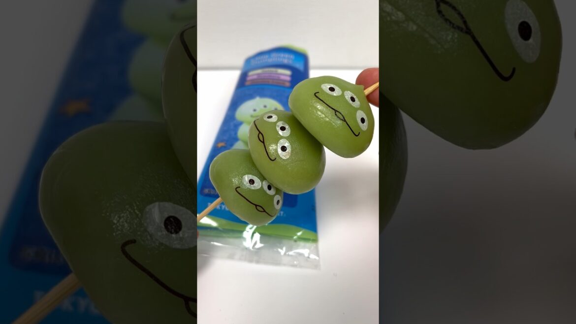 Little Green Dumplings Skewered Dumplings Style Tokyo Disneyland Souvenir #shorts