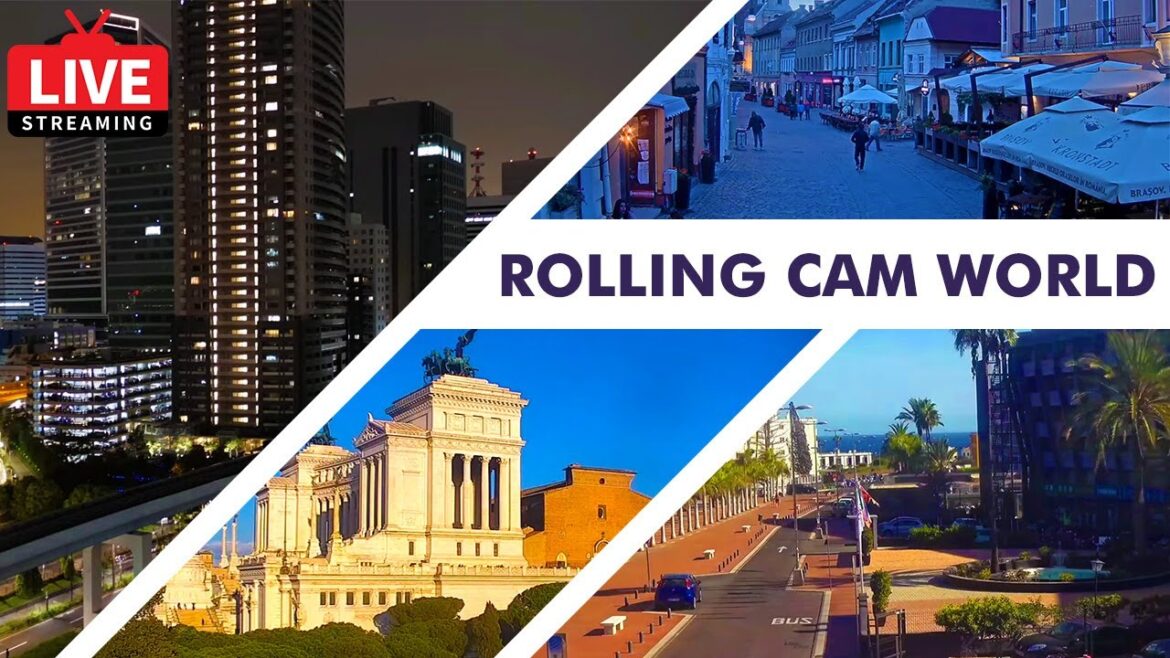 🔴 Live cam World - Rolling Cam around the World - Live webcam