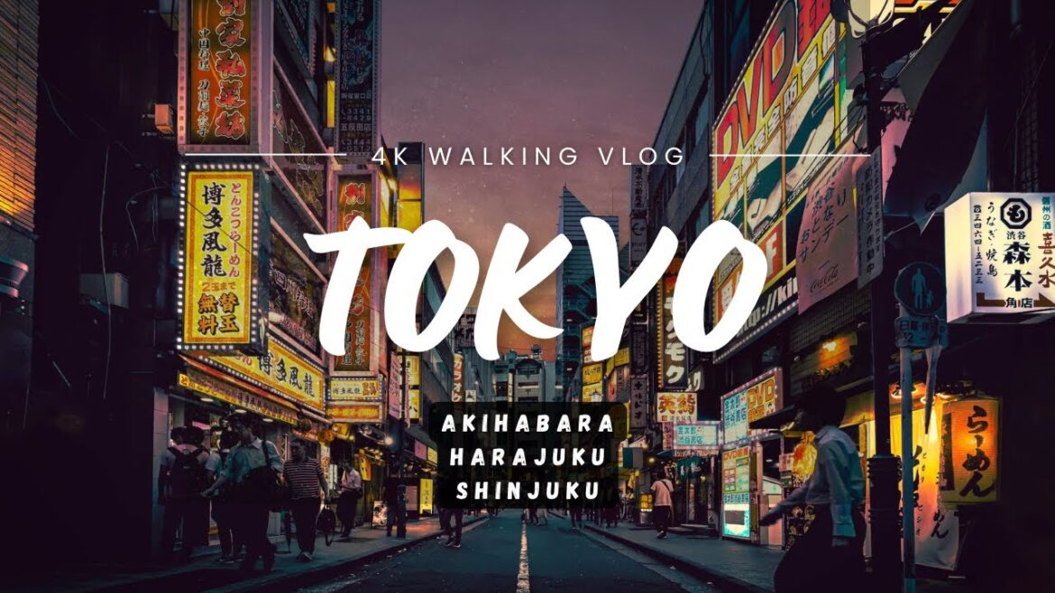 Tokyo Walking Tour Vlog - Exploring Akihabara, Harajuku, Shinjuku | Ultimate Japan Travel Guide 2024