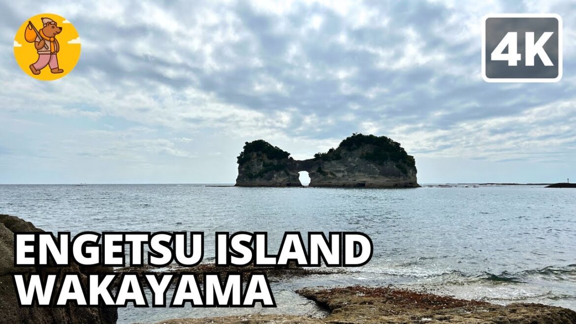 4K Engetsu Island Shirahama Wakayama Walking Tour