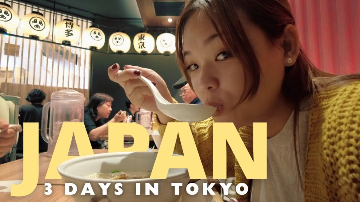 My First Time in Japan! 🇯🇵 | spontaneous TOKYO itinerary | Part 1
