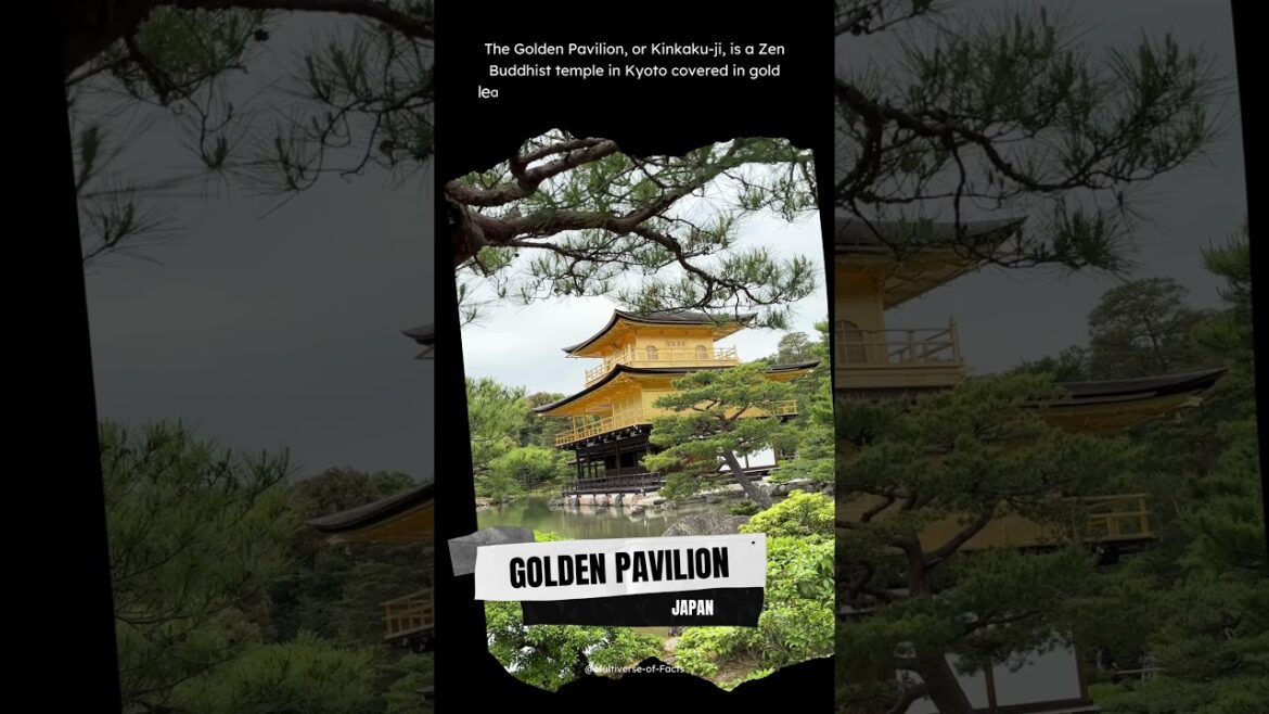 Golden Pavilion: Kyoto’s Golden Treasure π―π΅π #shorts #shortvideo Golden Pavilion: Kyoto's Golden Treasure π―π΅π #shorts #shortvideo