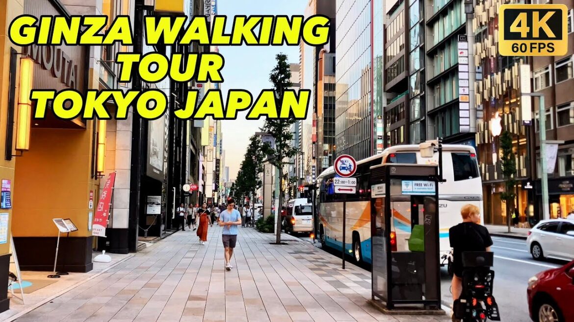 Tokyo Ginza Walking Tour || 銀座散歩 || Japan 4K Street Walk || Tokyo Ginza Walking Tour || 銀座散歩 || Japan 4K Street Walk ||