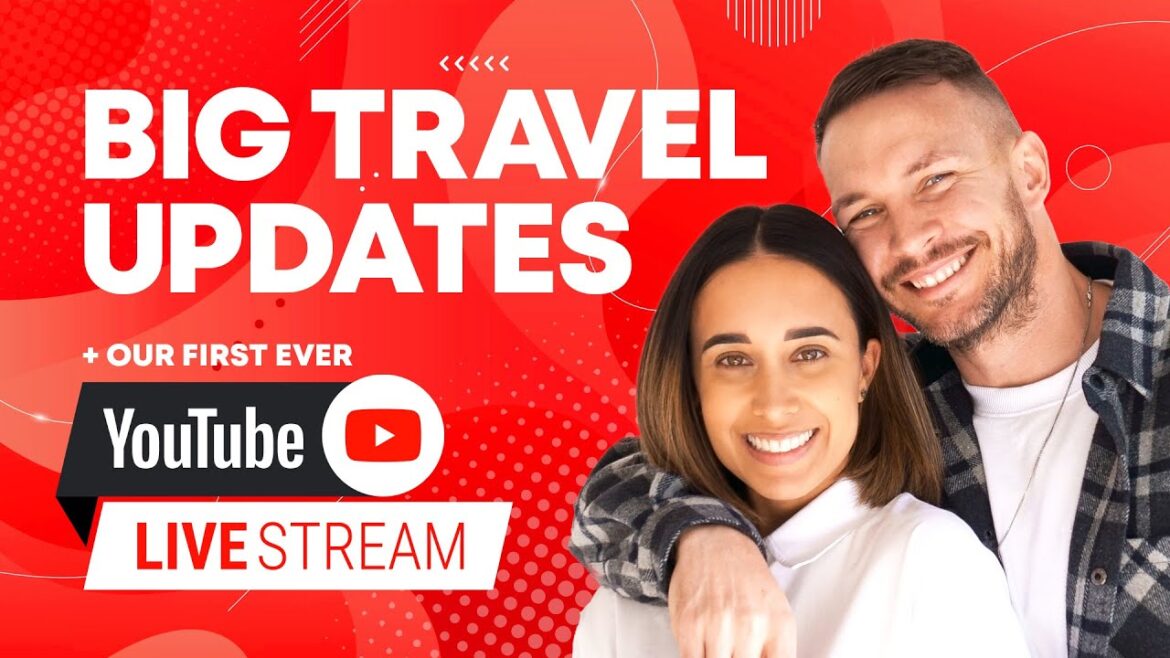 BIG TRAVEL NEWS on our first ever live ❤️ BIG TRAVEL NEWS on our first ever live ❤️