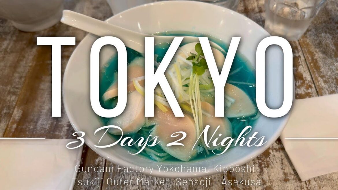 Tokyo 东京 Japan Vlog 🗾🎌🍙| Gundam Base Yokohama, Shibuya, Kippōshi, Shinjuku, Tsukiji Outer Market