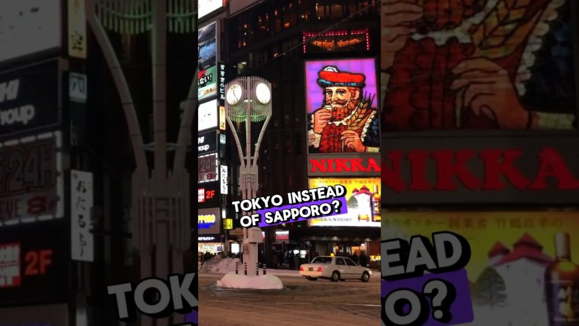 This Japan’s New Hot Spot Will Shock You! #japan #sapporo