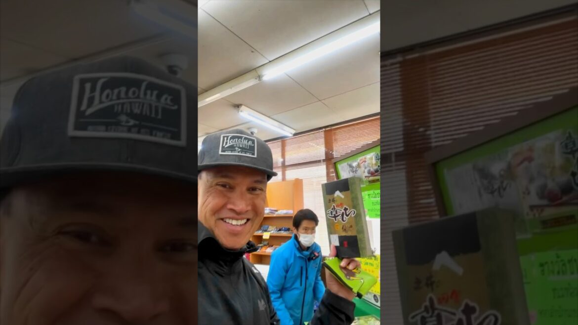 Best mochi at Mt. Fuji 5th station! #food #shorts