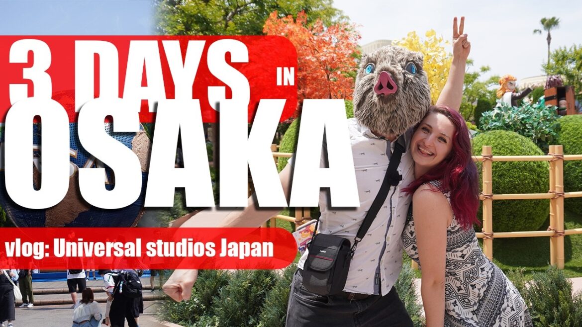 Second Day in Osaka: Universal Studios Japan & Japanese Pizza Second Day in Osaka: Universal Studios Japan & Japanese Pizza