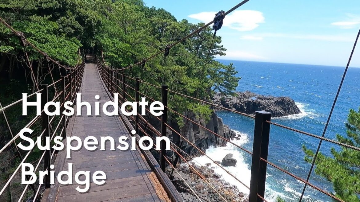 Hashidate Suspension Bridge: A nature hike to the quiet and less crowded bridge