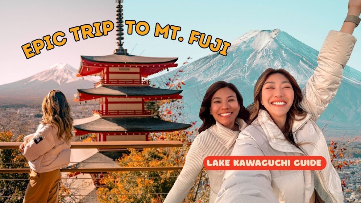 We went to see MT. FUJI! 🇯🇵 It's MAGICAL ✨ Lake Kawaguchi Honest Experience & Travel Tips! 🗻👀