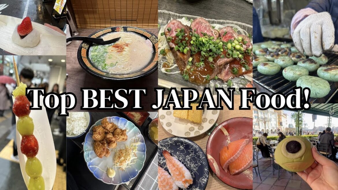 Top BEST FOODS to TRY in JAPAN! | MY FAVORITE JAPANESE FOODS