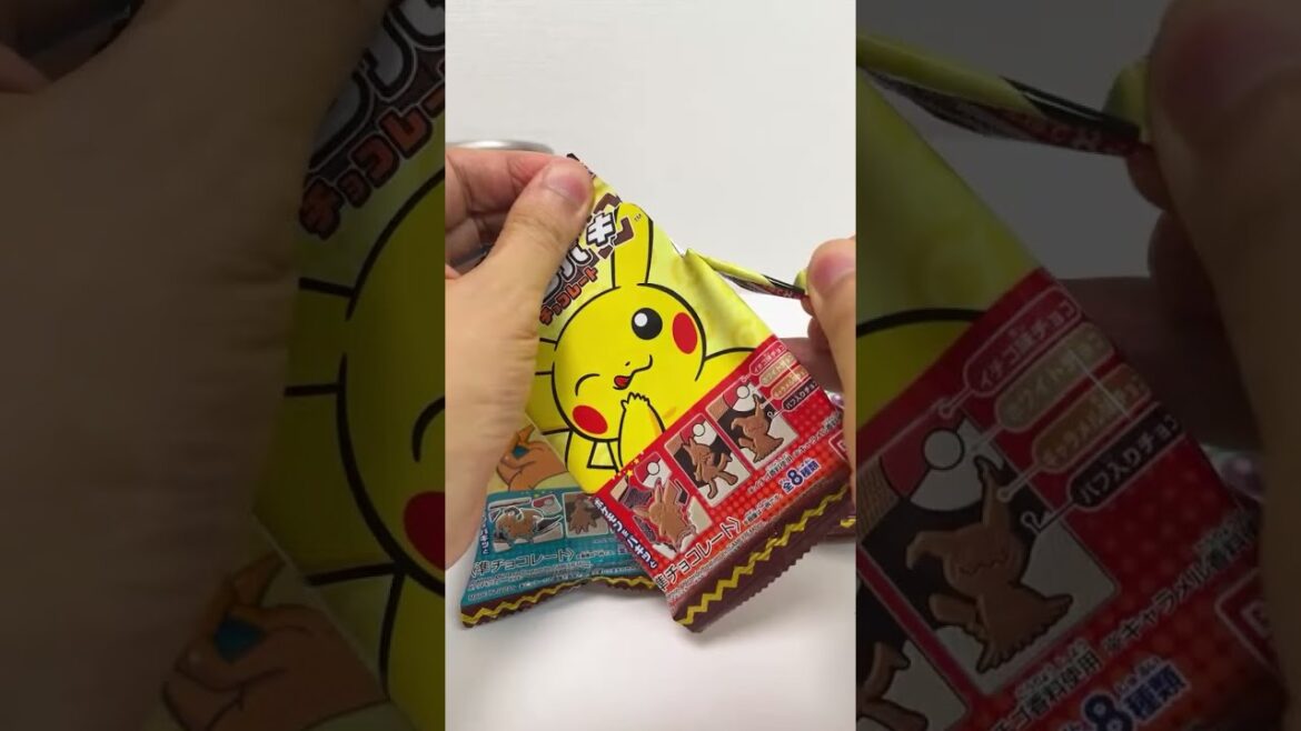 Pokemon New Charapaki Chocolate I want Pikachu!