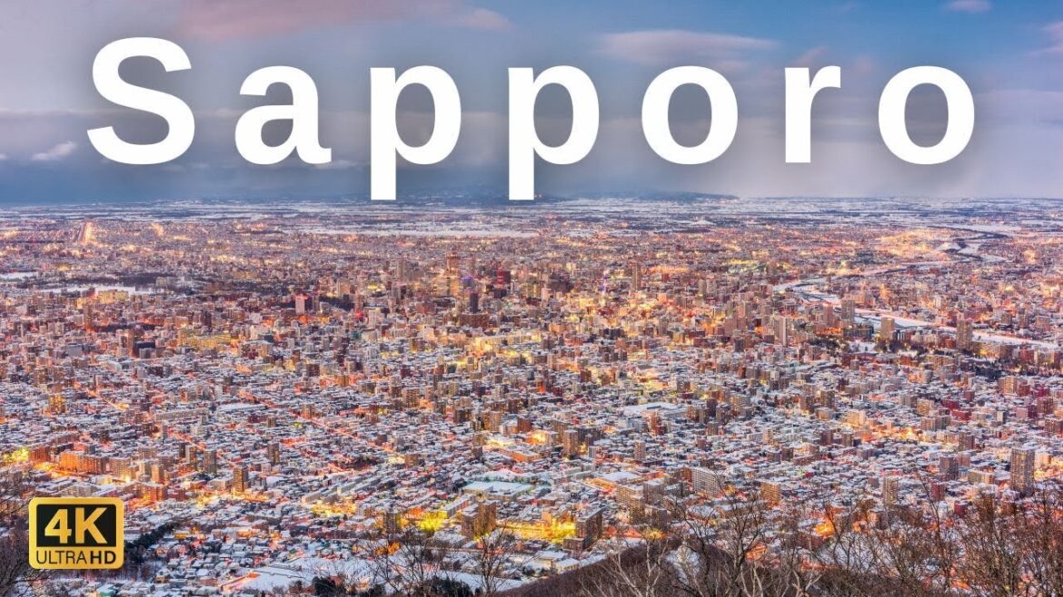 Sapporo, Japan 🇯🇵 in 4k - Sapporo cityscape