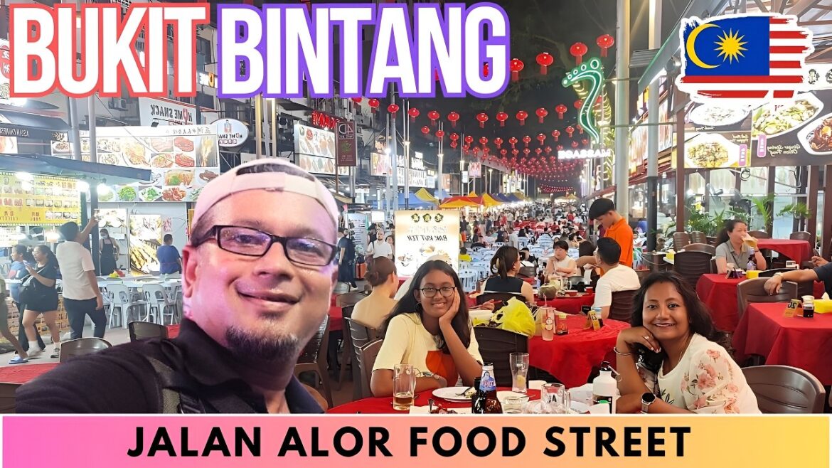 Street Food, Fun & Nightlife in Jalan Alor & Bukit Bintang Kuala Lumpur!! Malaysia Travel Guide Vlog