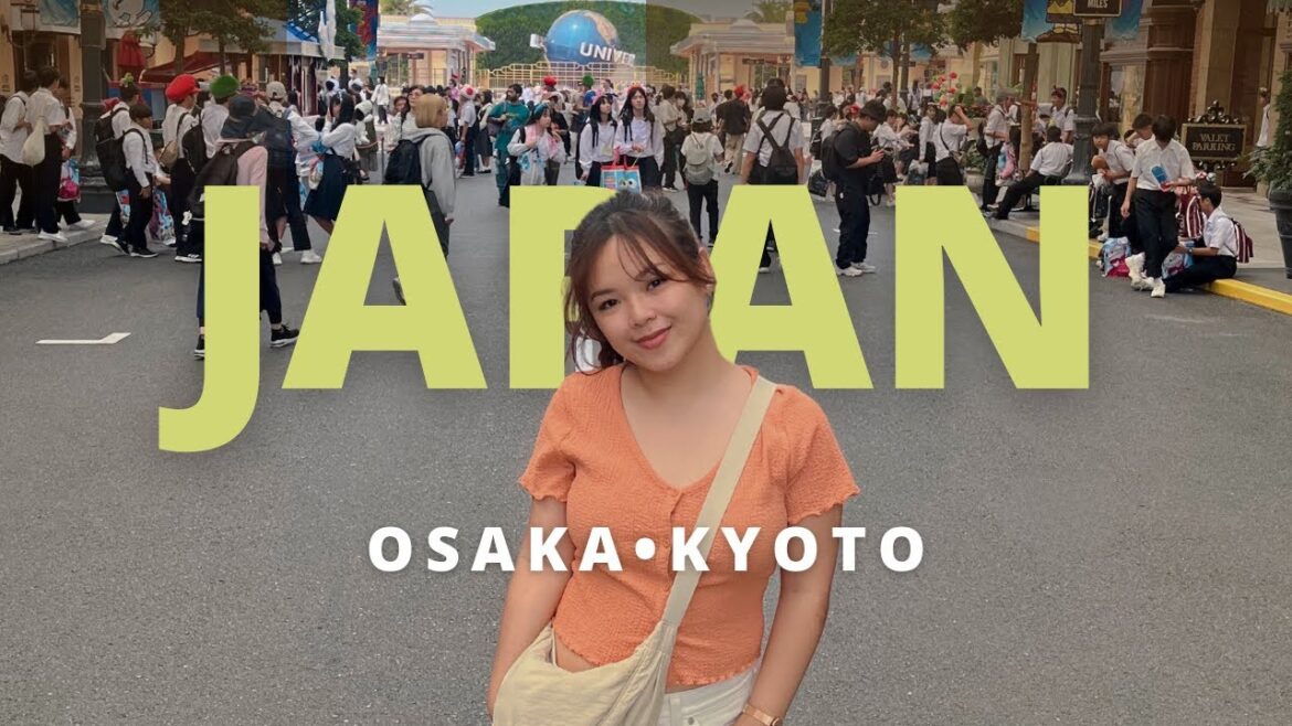 My First Time in Japan! 🇯🇵 Part 2 | spontaneous OSAKA KYOTO itinerary vlog 2024