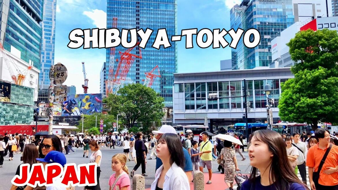 [4K] SHIBUYA-(渋谷) Tokyo’s Most Busiest City || Sunny day Walk || 渋谷散歩 ||