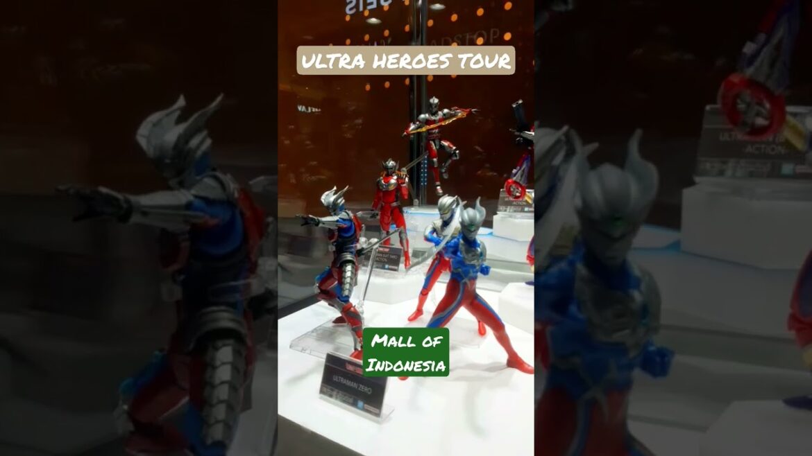 WOW SERU⁉️ULTRA HEROES TOUR  🔴ULTRAMAN  Mall Of Indonesia#ultraman #sannicochannel#shorts