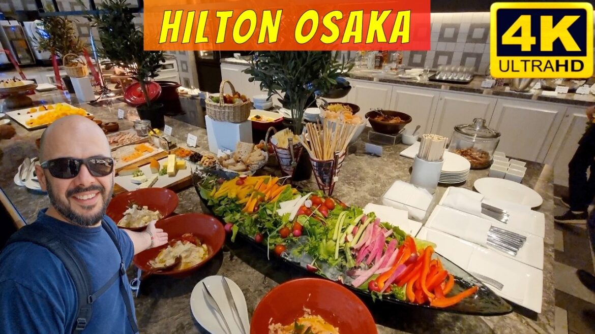 Hilton Osaka Review- 4K Hotel Tour – Best Location and amazing Executive Lounge Hilton Osaka Review- 4K Hotel Tour - Best Location and amazing Executive Lounge