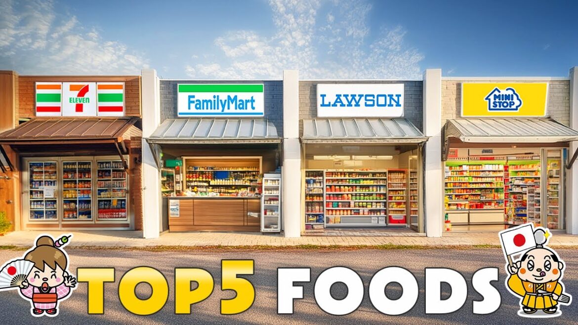 TOP 5 Foods From 4 Japanese Convenience Stores / 7-Eleven Japan, Lawson and more TOP 5 Foods From 4 Japanese Convenience Stores / 7-Eleven Japan, Lawson and more