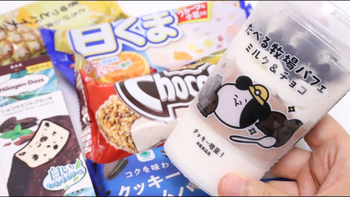 Weekly Convenience Store Foods Ice Treats Collection Familymart