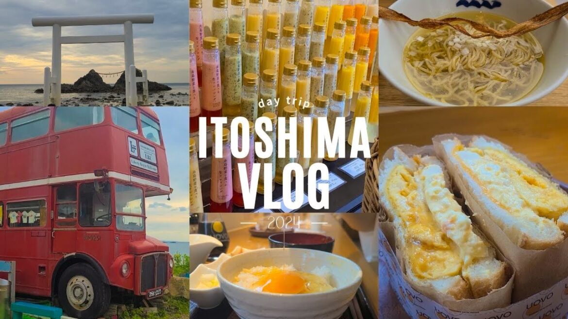 JAPAN TRAVEL VLOG 🇯🇵 | Ithosima, Fukuoka | What to eat | Kyushu Trip