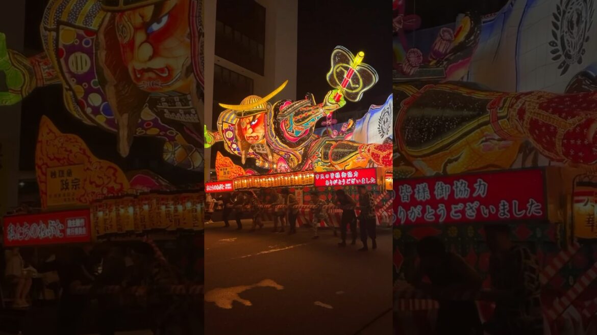 Aomori's Nebuta Matsuri 2024 ! Emotional Japanese Summer Festival